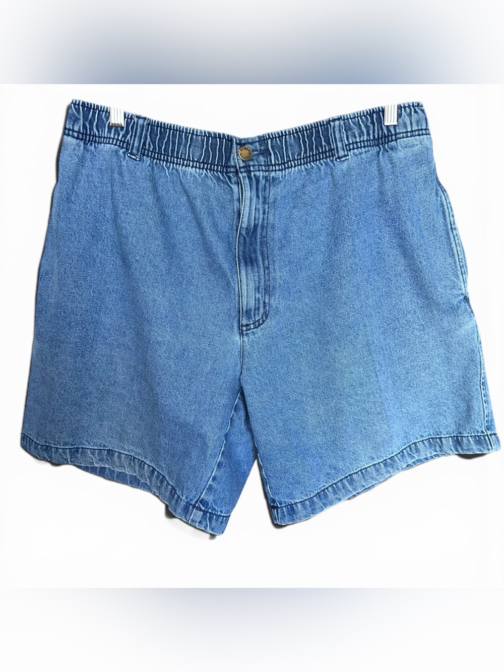 Classic Blue Denim Jean Shorts for Women